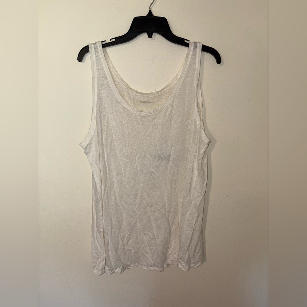 Eileen Fisher Linen Tank Top Size Women’s XL